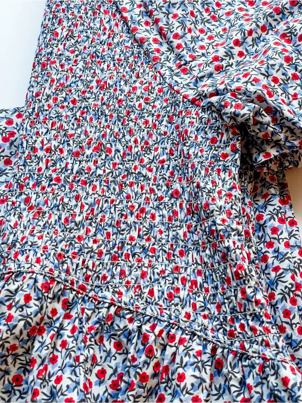 J. Crew Meadow Dress in Cotton Poplin